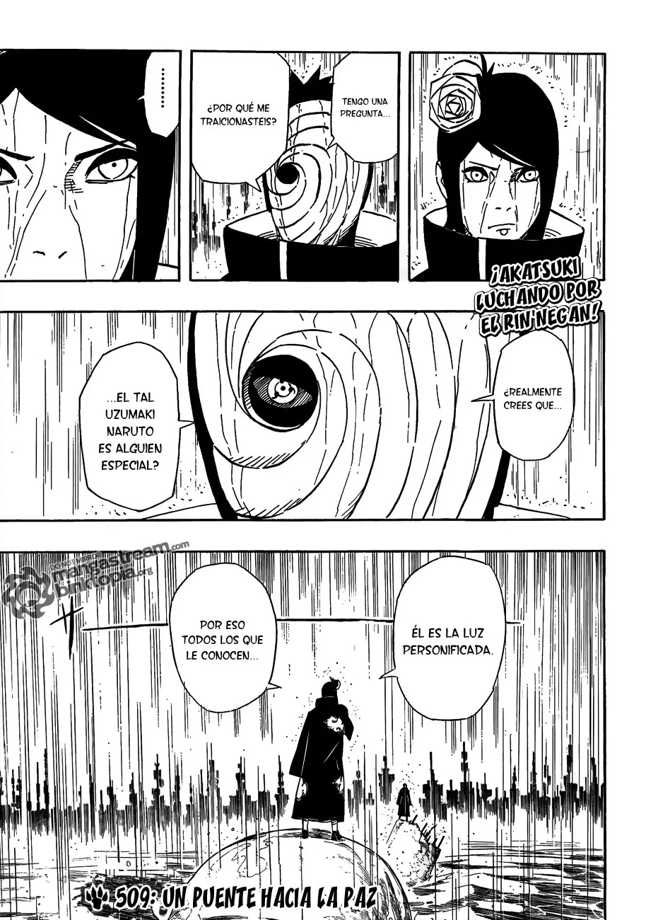 Naruto Capítulo 509 en Línea - página 1