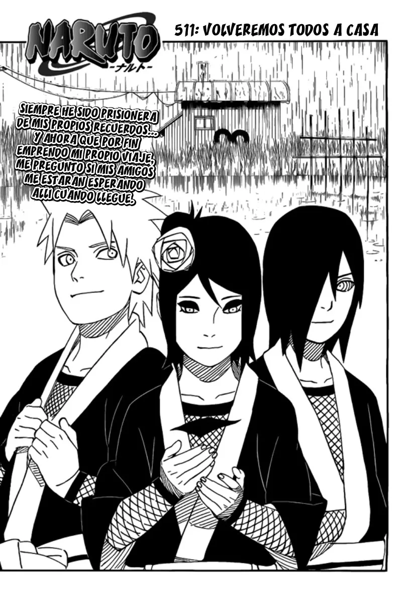 Naruto Capítulo 511 en Línea - página 1
