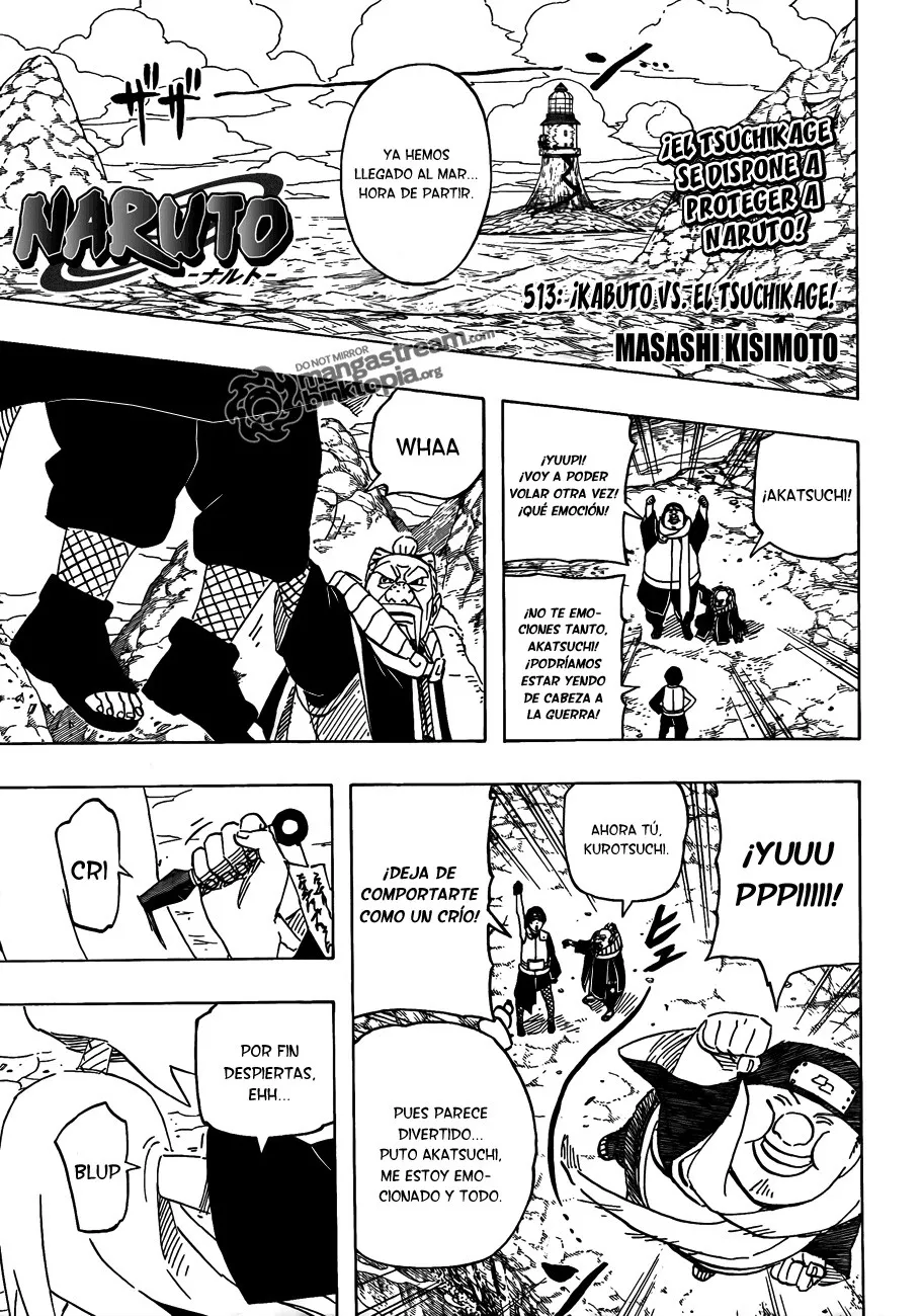 Naruto Capítulo 513 en Línea - página 1