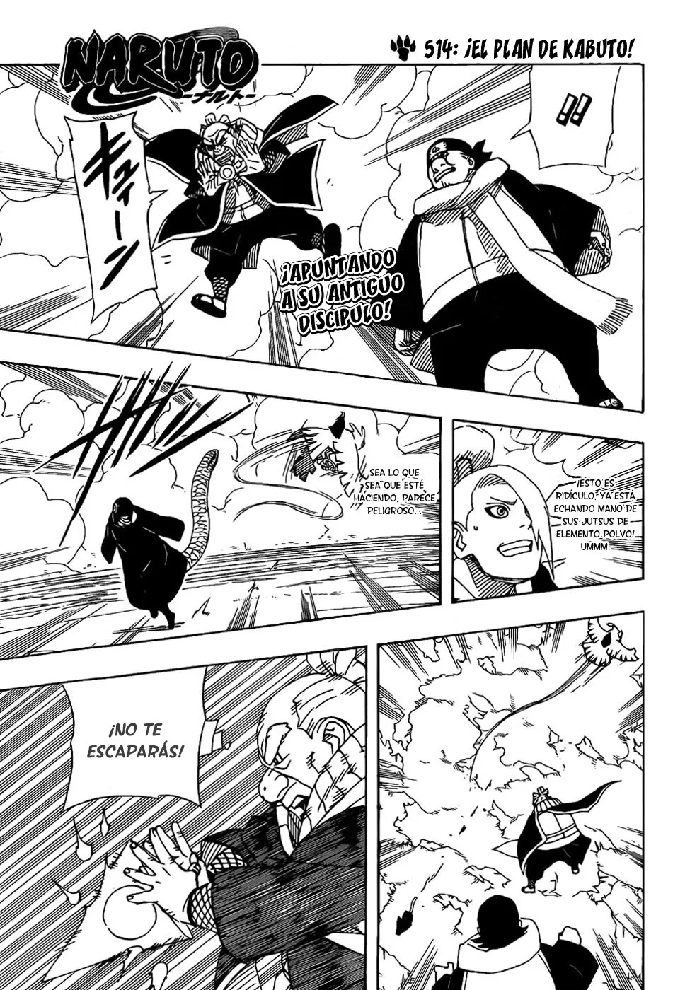 Naruto Capítulo 514 en Línea - página 1