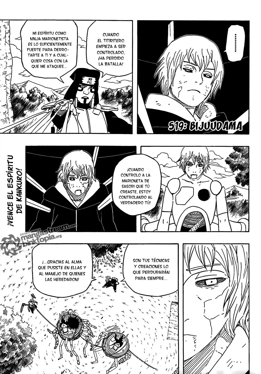 Naruto Capítulo 519 en Línea - página 1