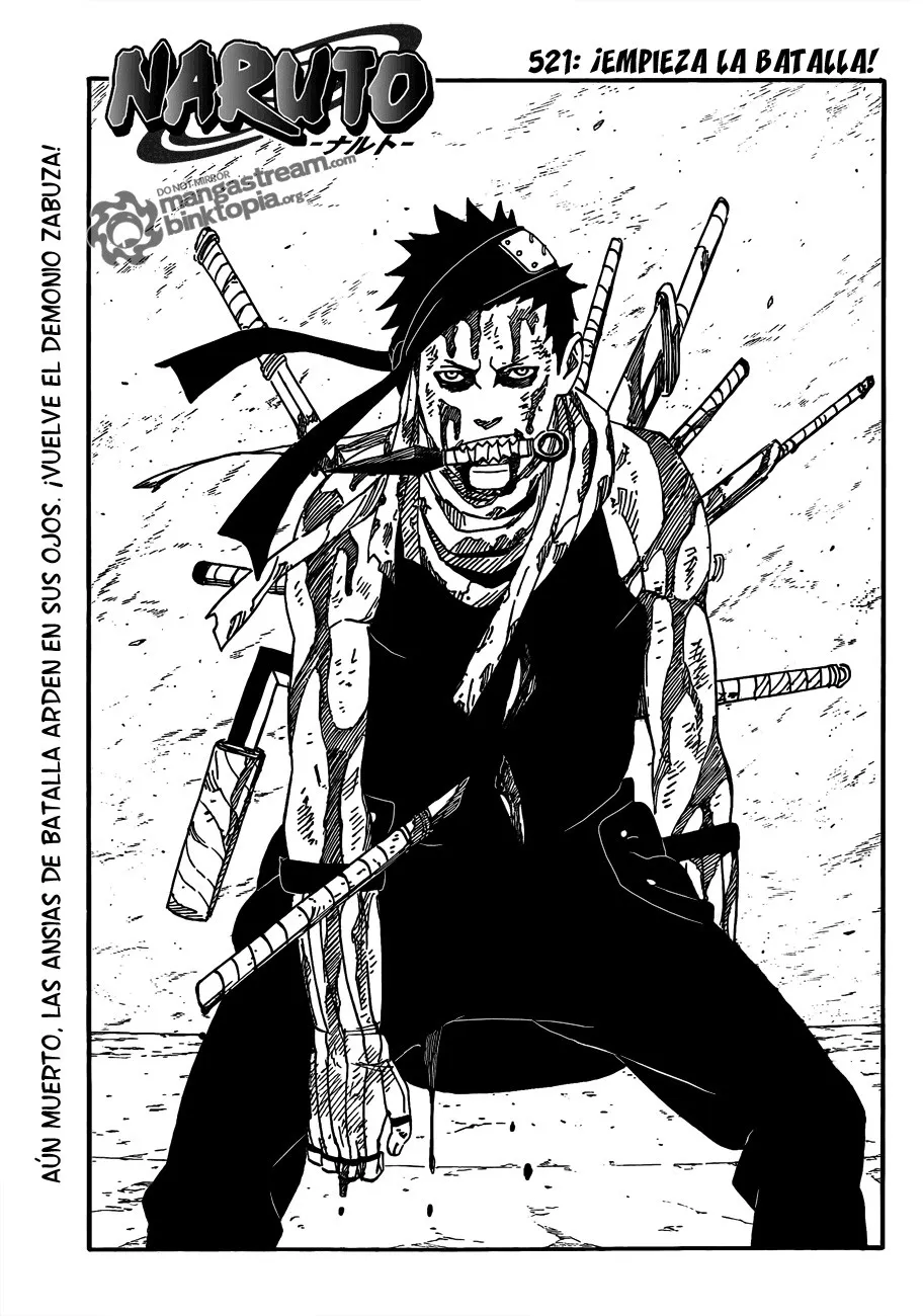 Naruto Capítulo 521 en Línea - página 1