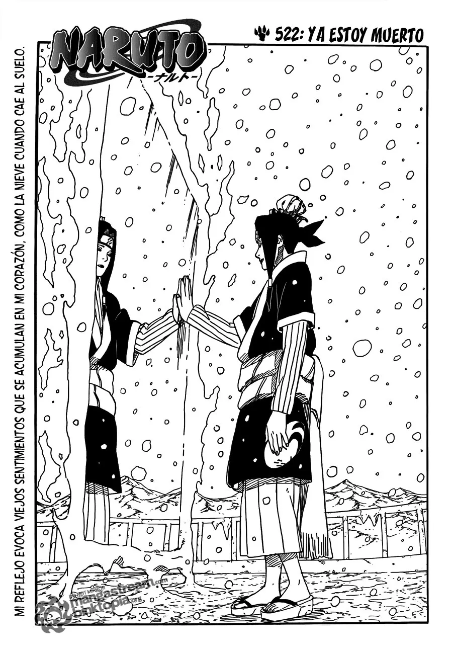 Naruto Capítulo 522 en Línea - página 1