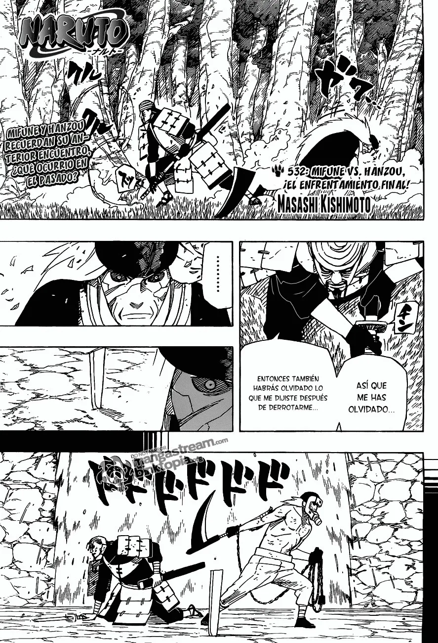 Naruto Capítulo 532 en Línea - página 1