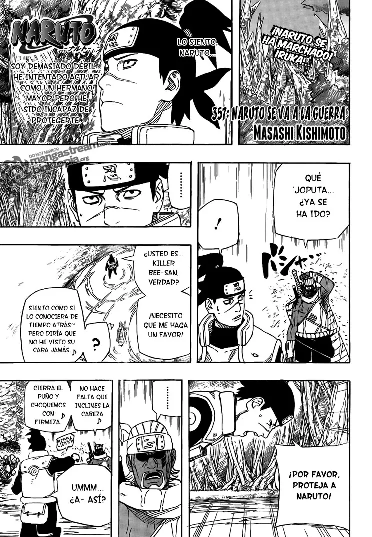 Naruto Capítulo 536 en Línea - página 1