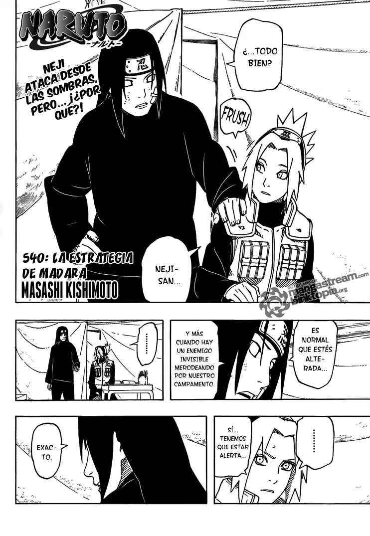 Naruto Capítulo 540 en Línea - página 1