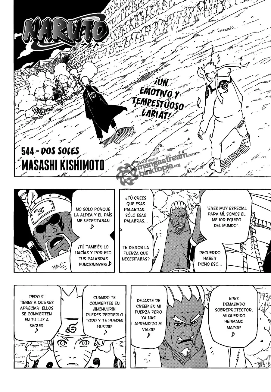 Naruto Capítulo 544 en Línea - página 1