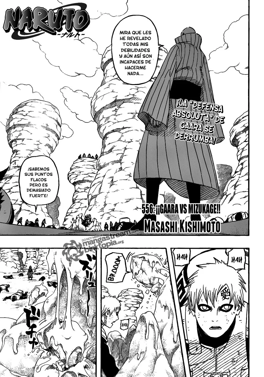 Naruto Capítulo 556 en Línea - página 1