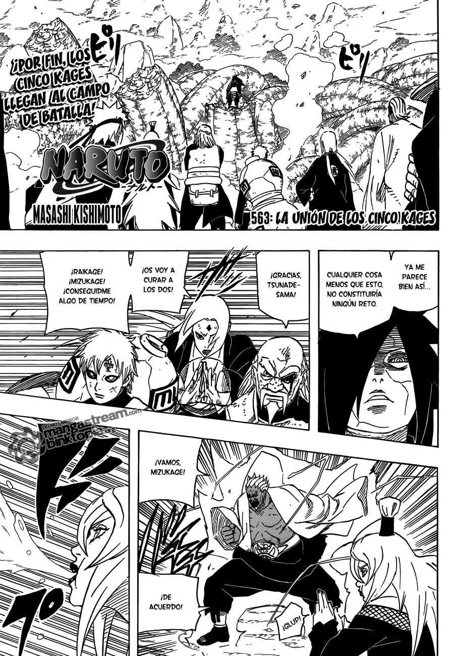Naruto Capítulo 563 en Línea - página 1
