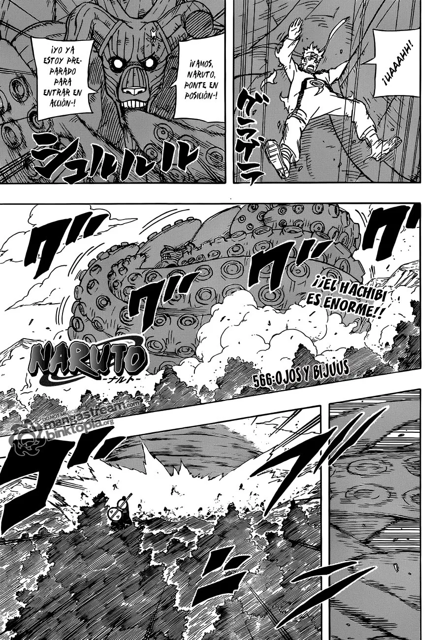 Naruto Capítulo 566 en Línea - página 1