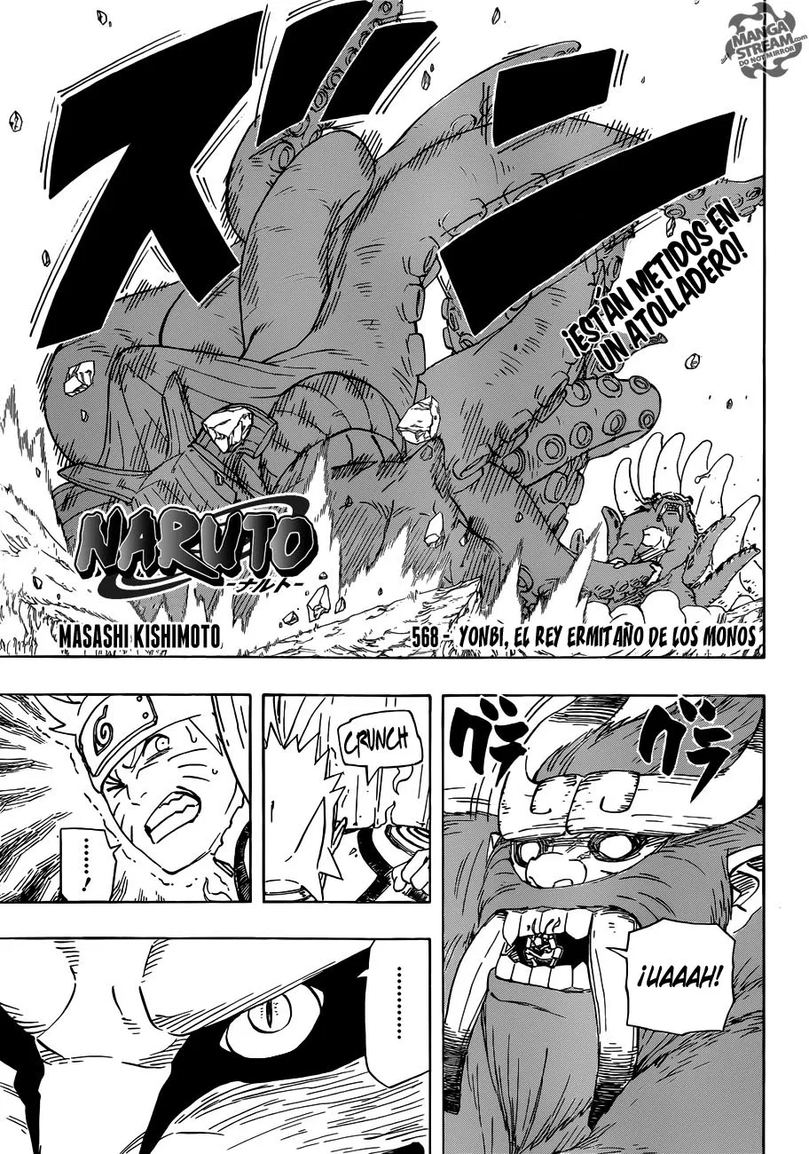 Naruto Capítulo 568 en Línea - página 1
