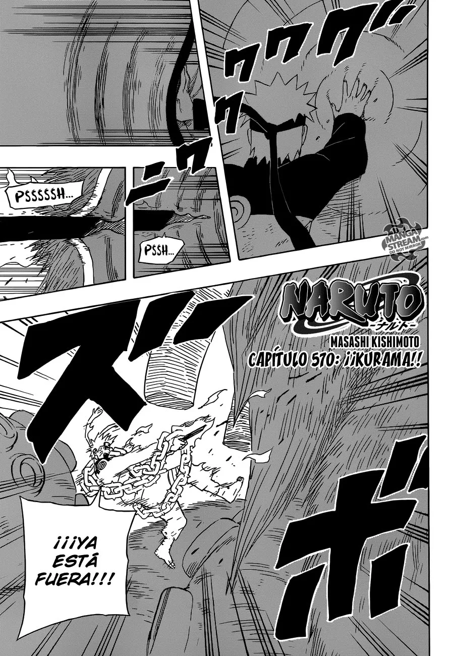 Naruto Capítulo 570 en Línea - página 1