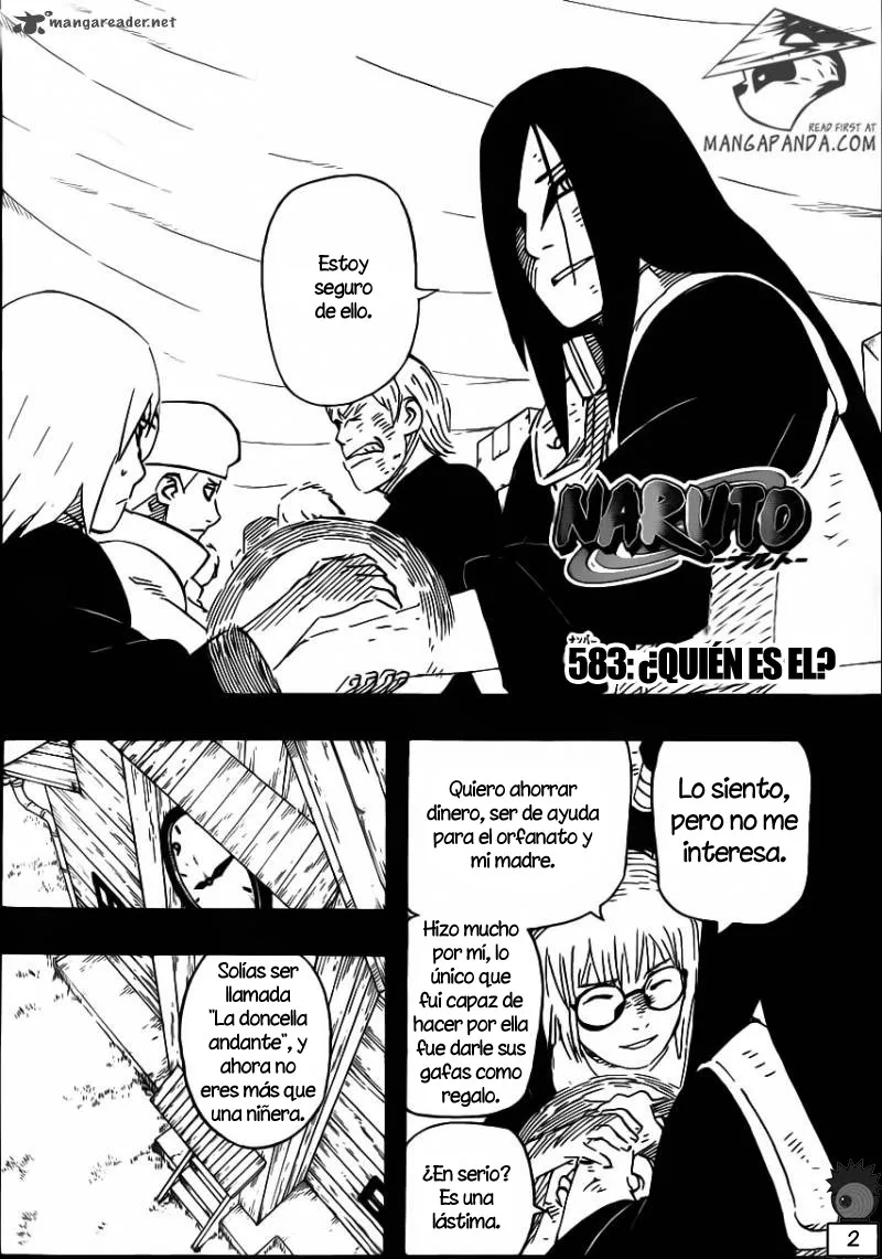 Naruto Capítulo 583 en Línea - página 1