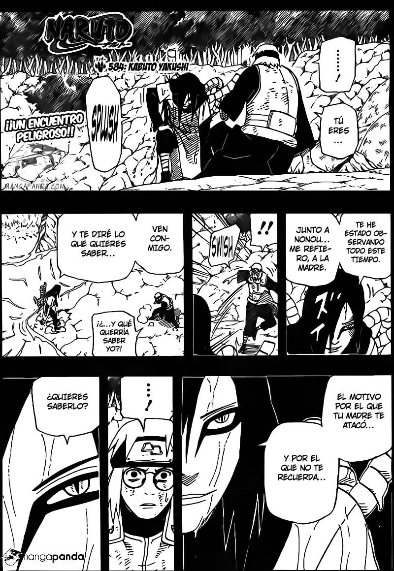 Naruto Capítulo 584 en Línea - página 1