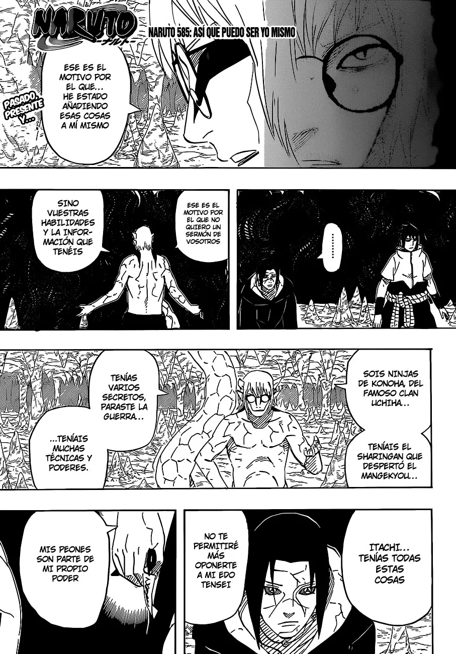 Naruto Capítulo 585 en Línea - página 1