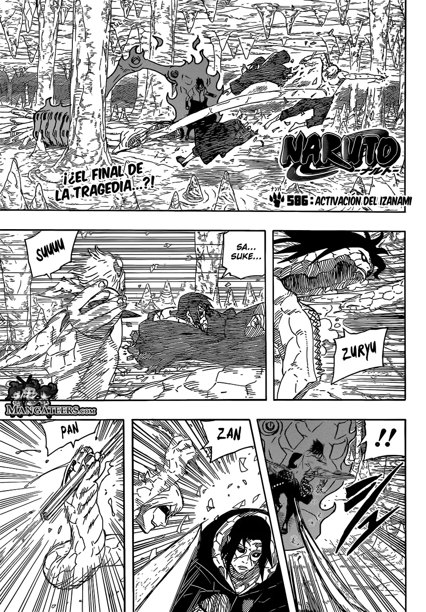 Naruto Capítulo 586 en Línea - página 1