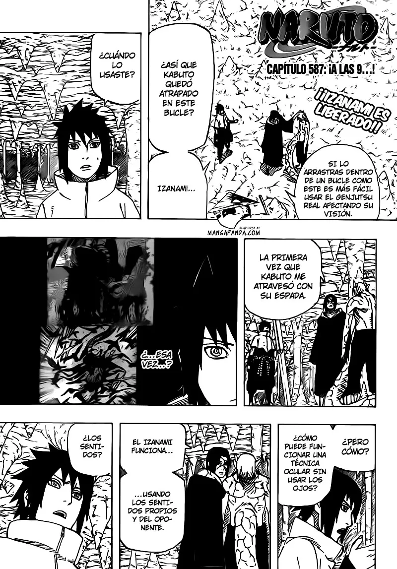 Naruto Capítulo 587 en Línea - página 1