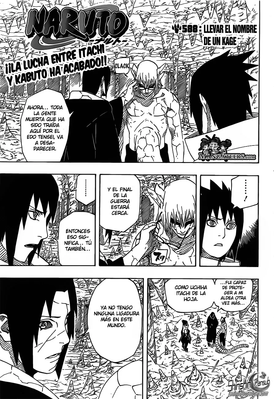 Naruto Capítulo 588 en Línea - página 1