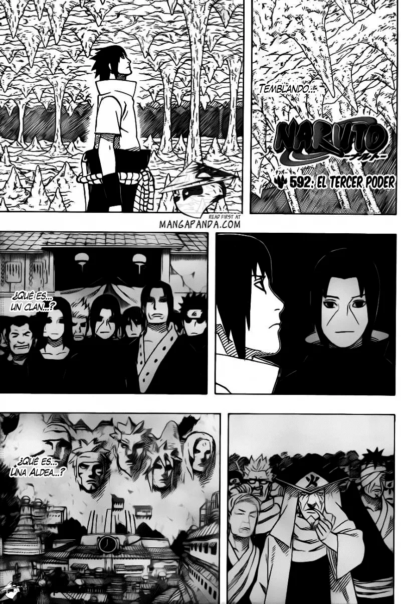 Naruto Capítulo 592 en Línea - página 1