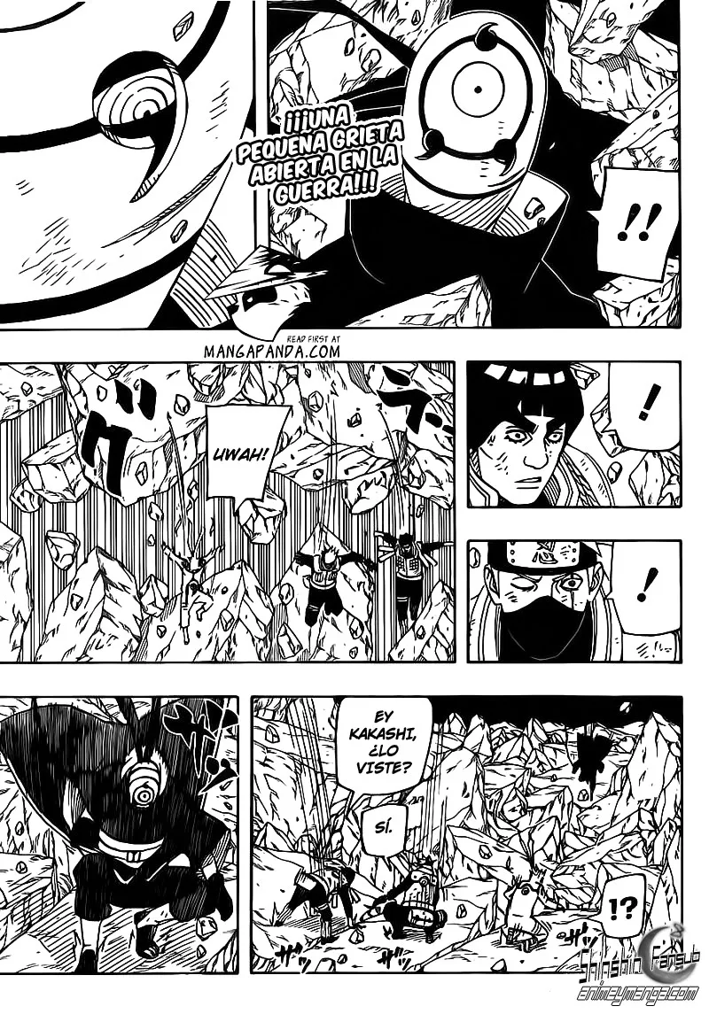 Naruto Capítulo 596 en Línea - página 1