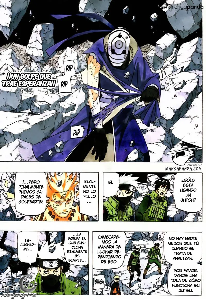 Naruto Capítulo 597 en Línea - página 1