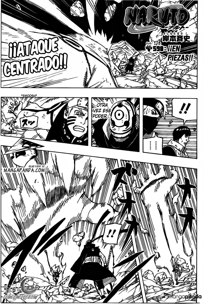 Naruto Capítulo 598 en Línea - página 1
