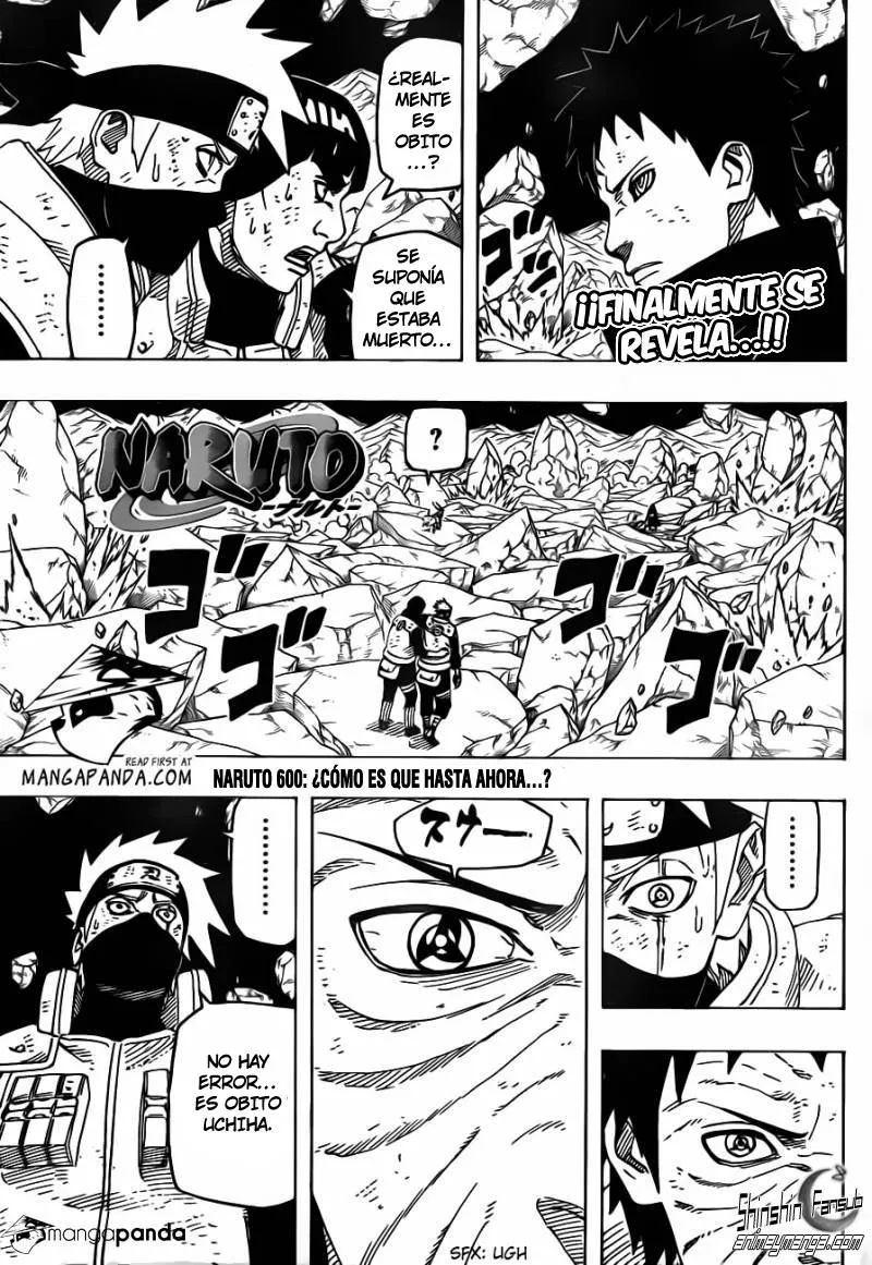 Naruto Capítulo 600 en Línea - página 1