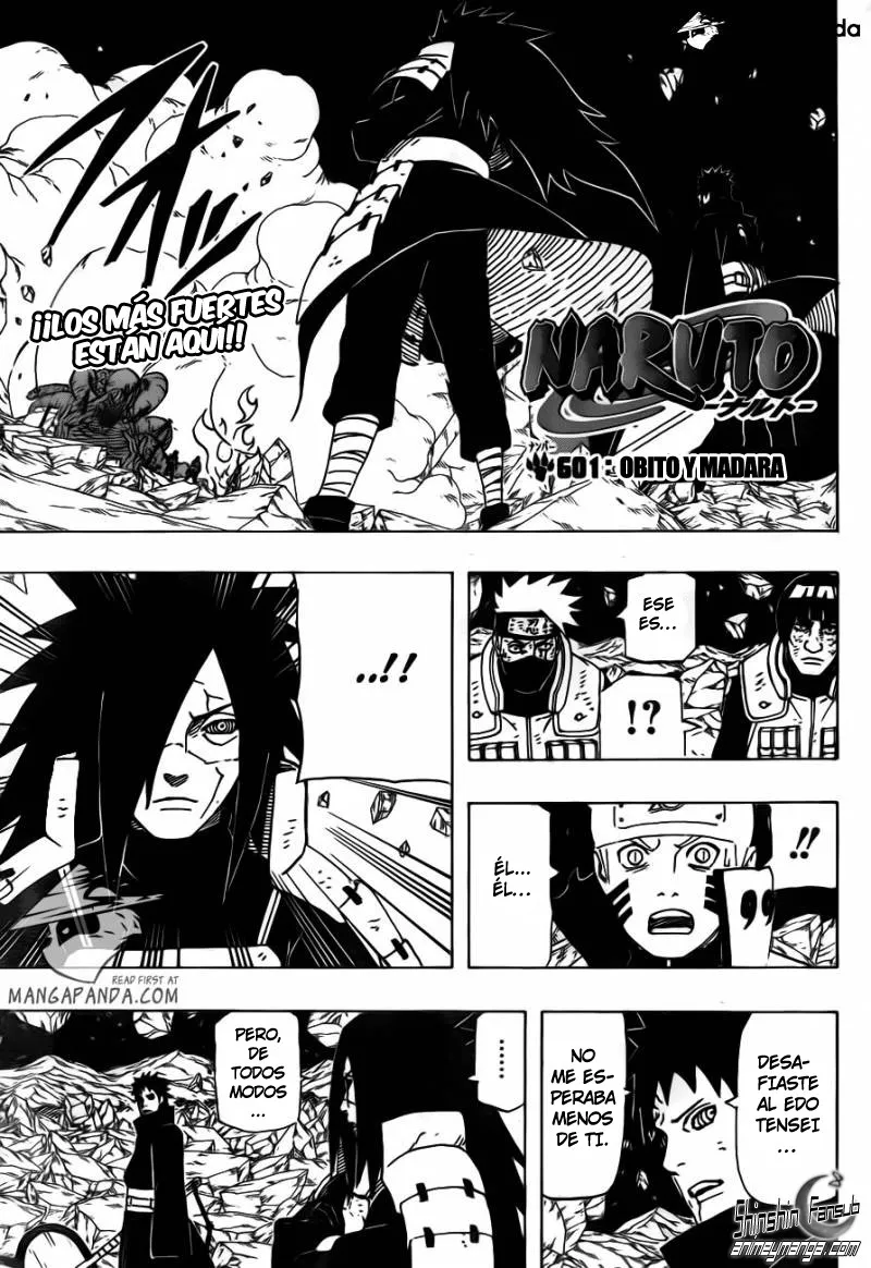 Naruto Capítulo 601 en Línea - página 1