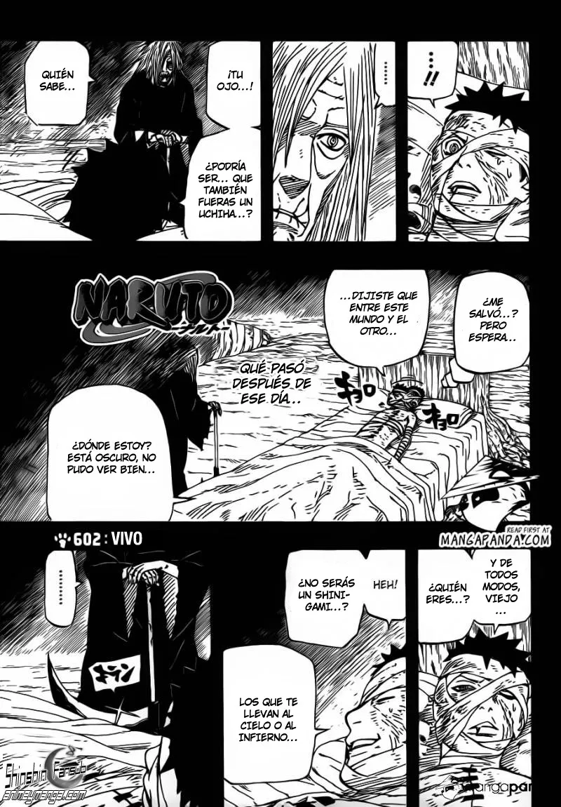 Naruto Capítulo 602 en Línea - página 1