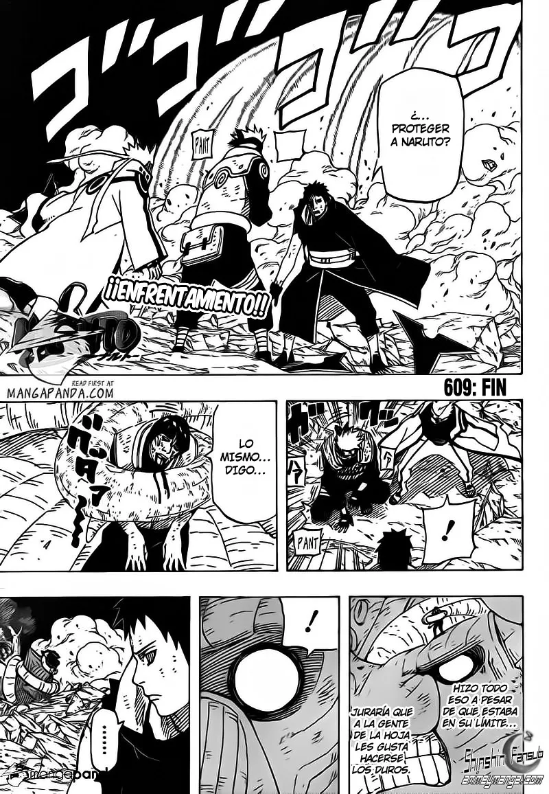 Naruto Capítulo 609 en Línea - página 1