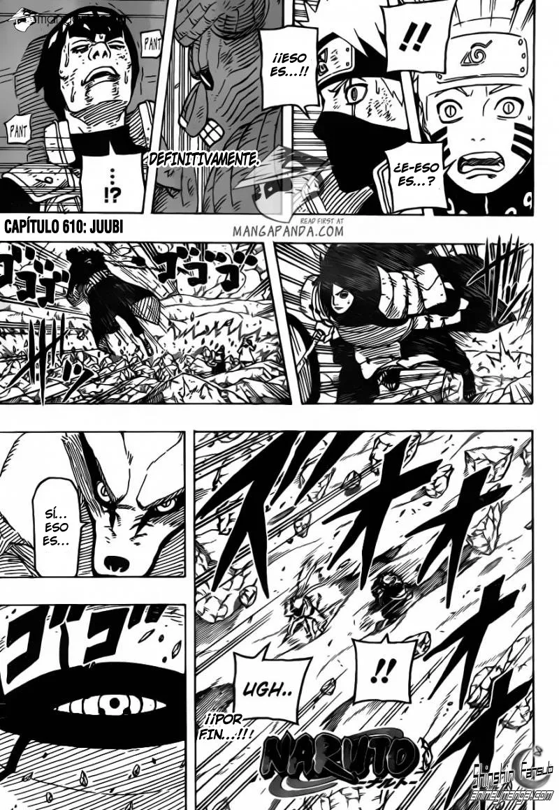 Naruto Capítulo 610 en Línea - página 1