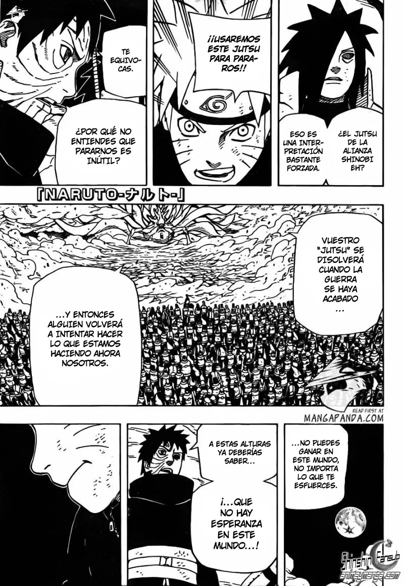 Naruto Capítulo 612 en Línea - página 1