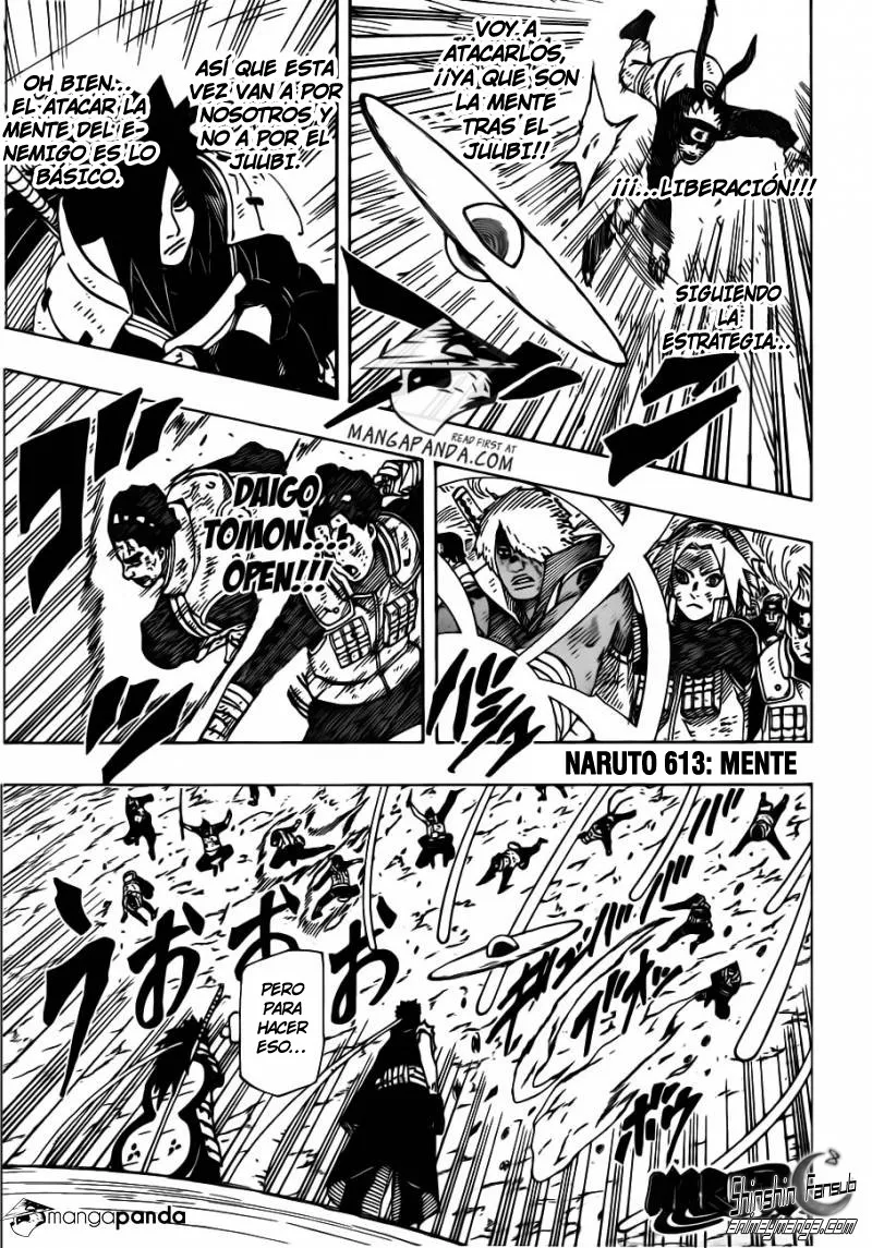 Naruto Capítulo 613 en Línea - página 1