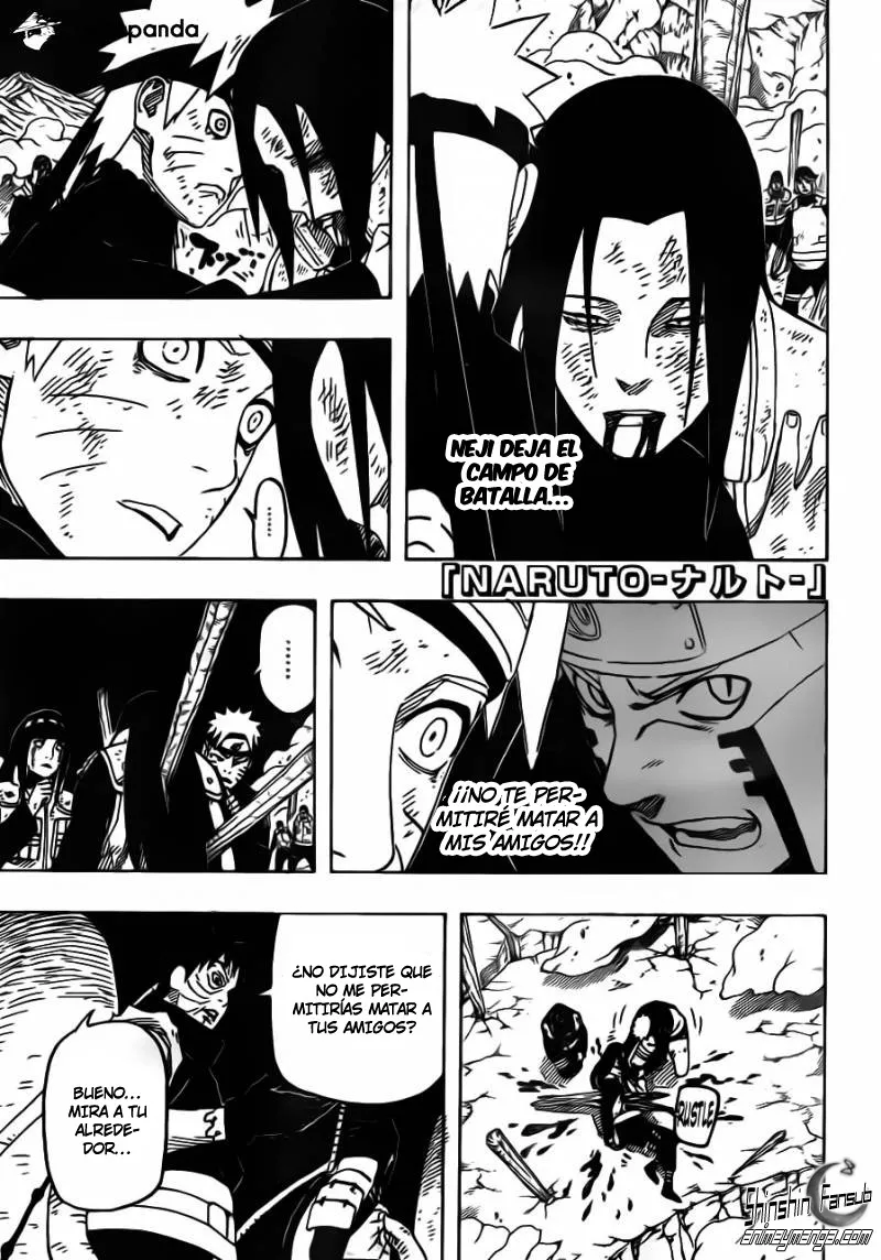 Naruto Capítulo 615 en Línea - página 1