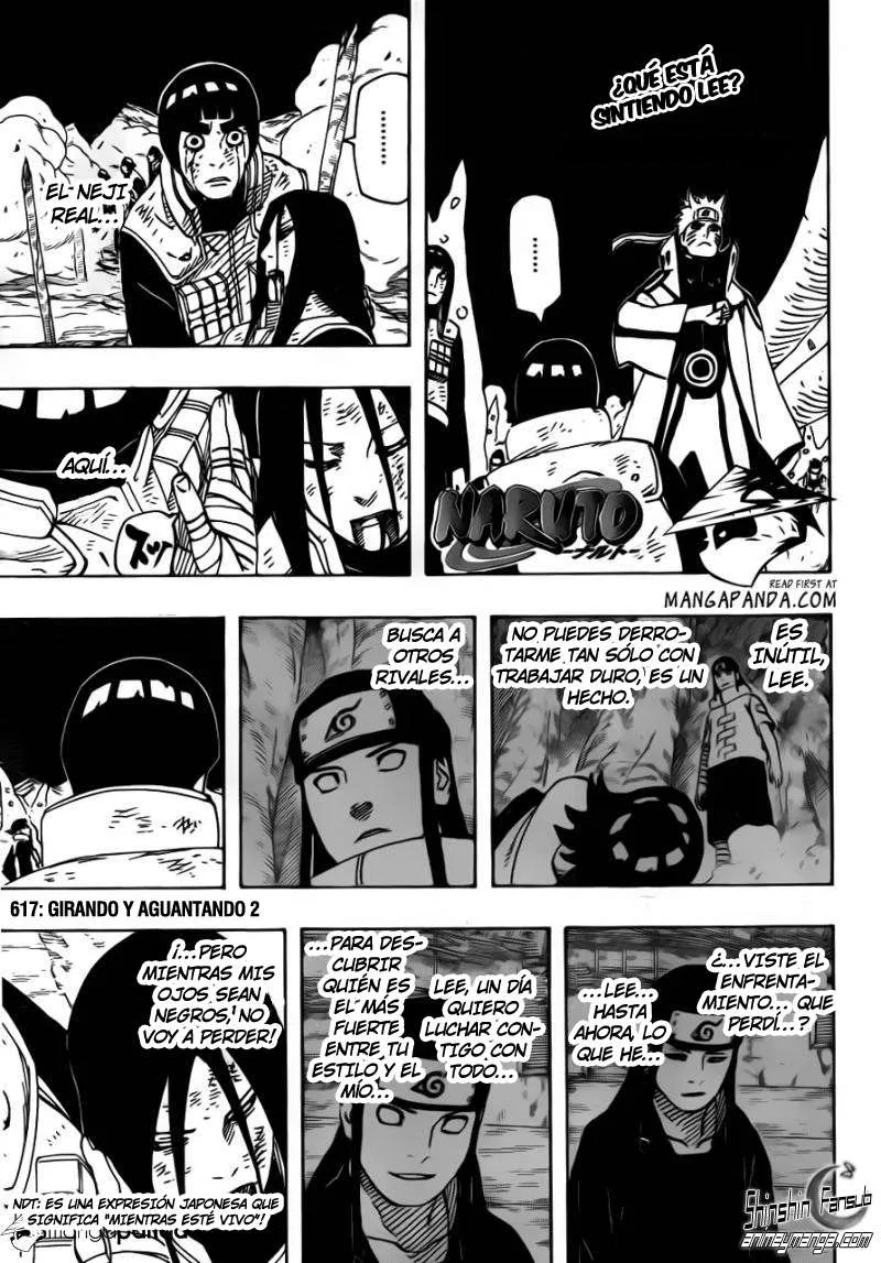 Naruto Capítulo 617 en Línea - página 1