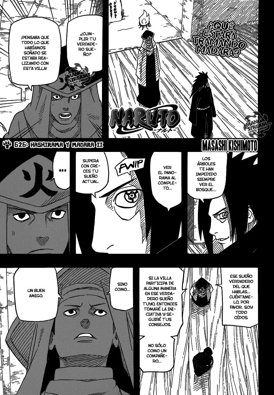 Naruto Capítulo 626 en Línea - página 1