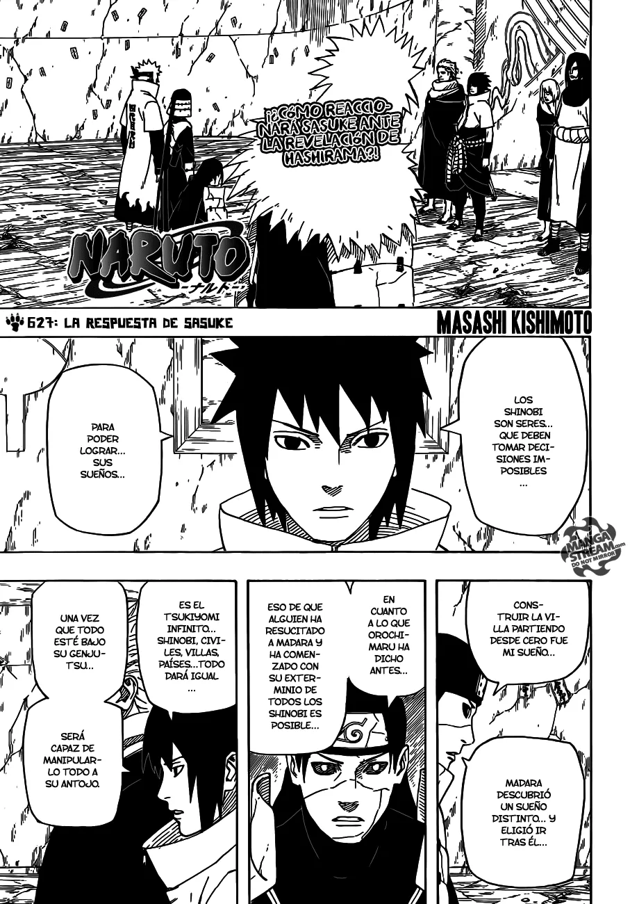 Naruto Capítulo 627 en Línea - página 1