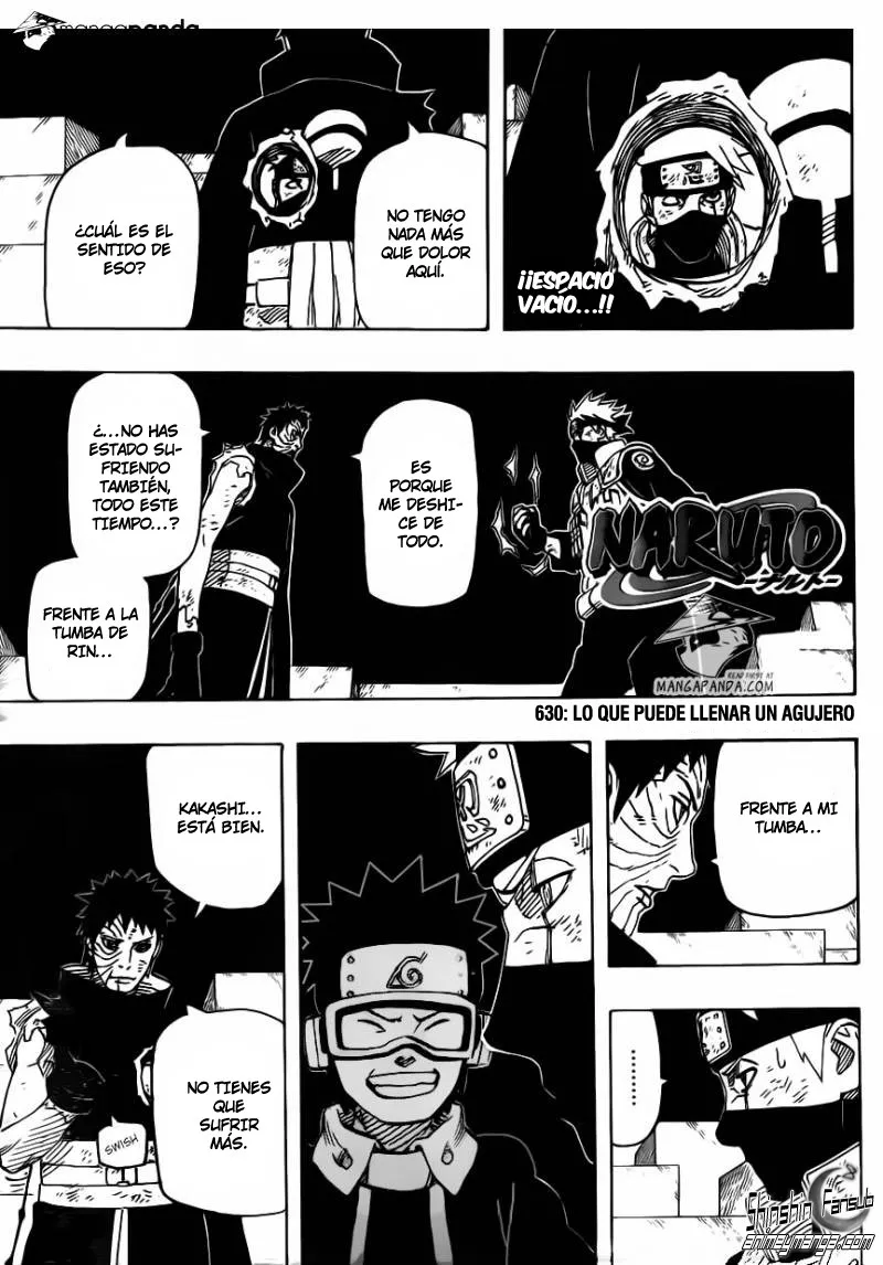 Naruto Capítulo 630 en Línea - página 1