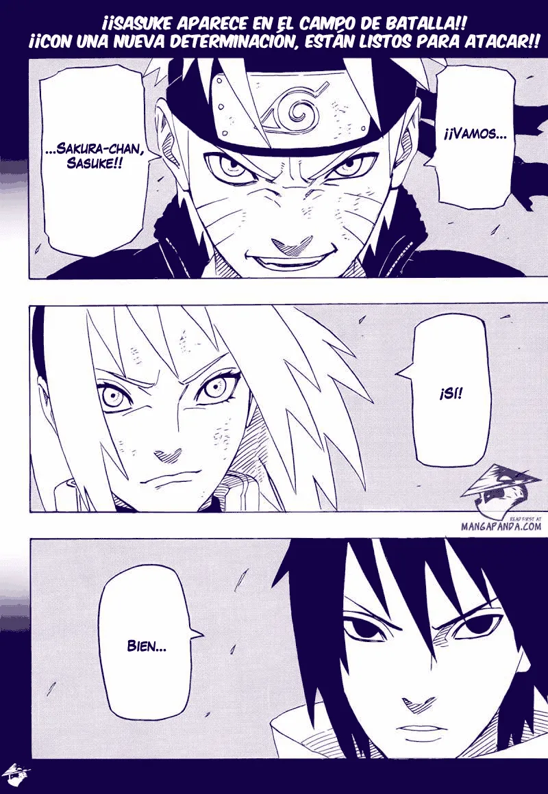 Naruto Capítulo 632 en Línea - página 1