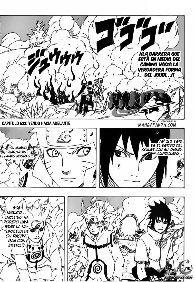 Naruto Capítulo 633 en Línea - página 1