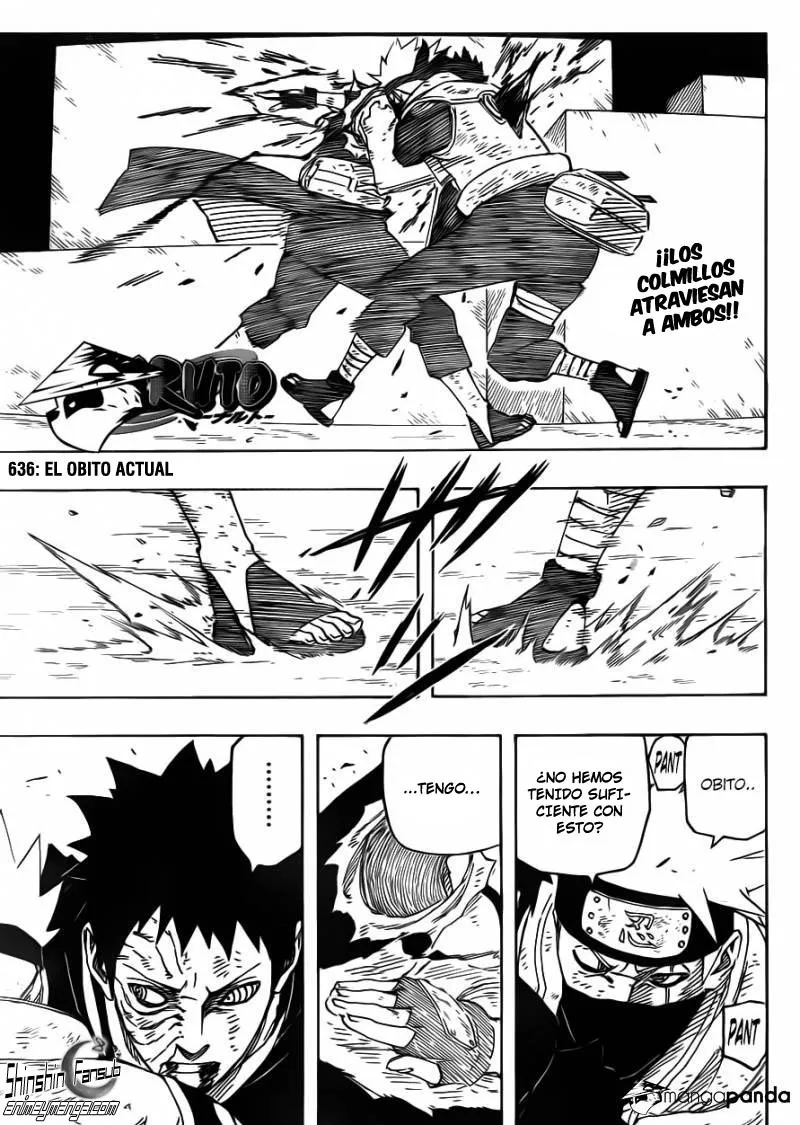 Naruto Capítulo 636 en Línea - página 1