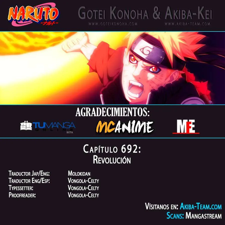 Naruto Capítulo 692 en Línea - página 1