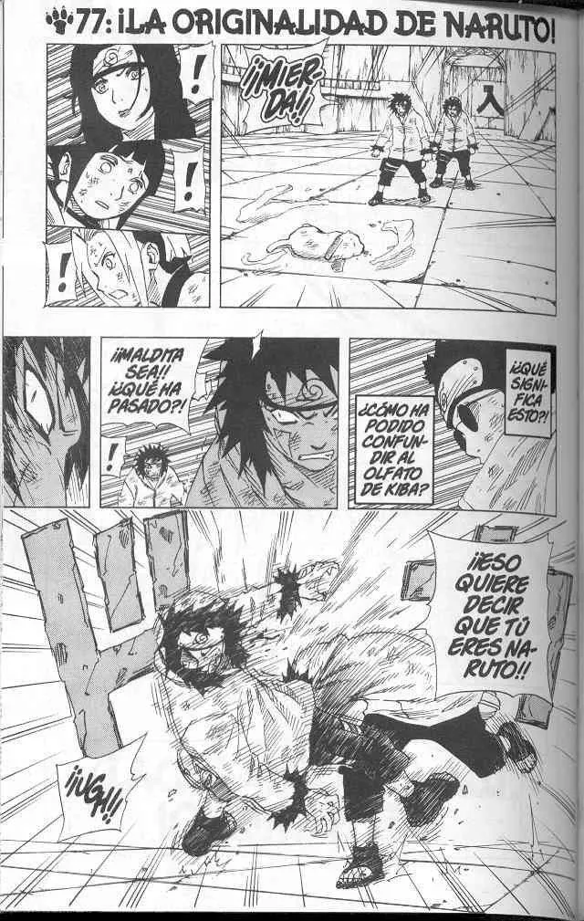 Naruto Capítulo 77 en Línea - página 1