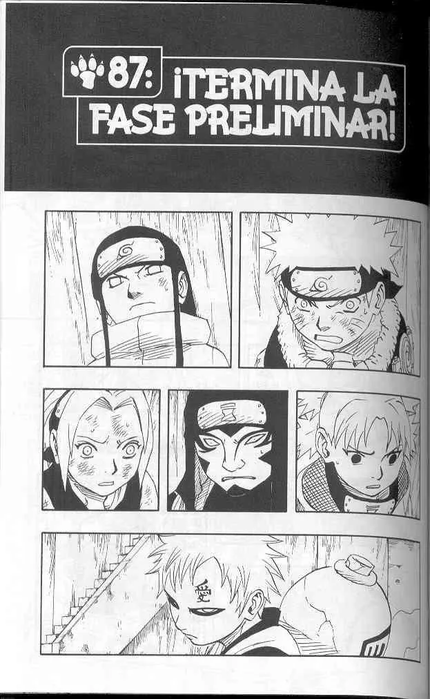 Naruto Capítulo 87 en Línea - página 1