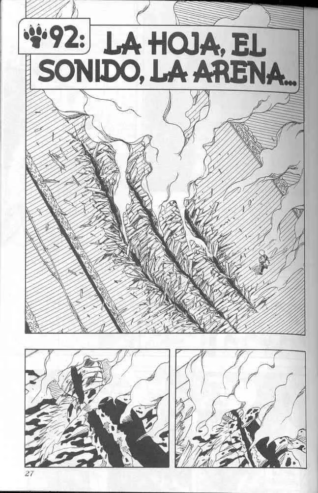 Naruto Capítulo 92 en Línea - página 1