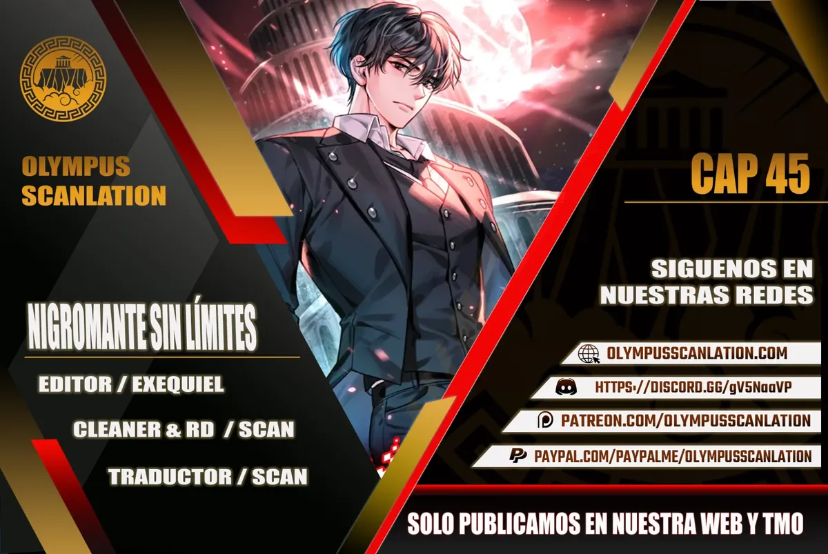 Nigromante sin límites Capítulo 45 en Línea - página 1