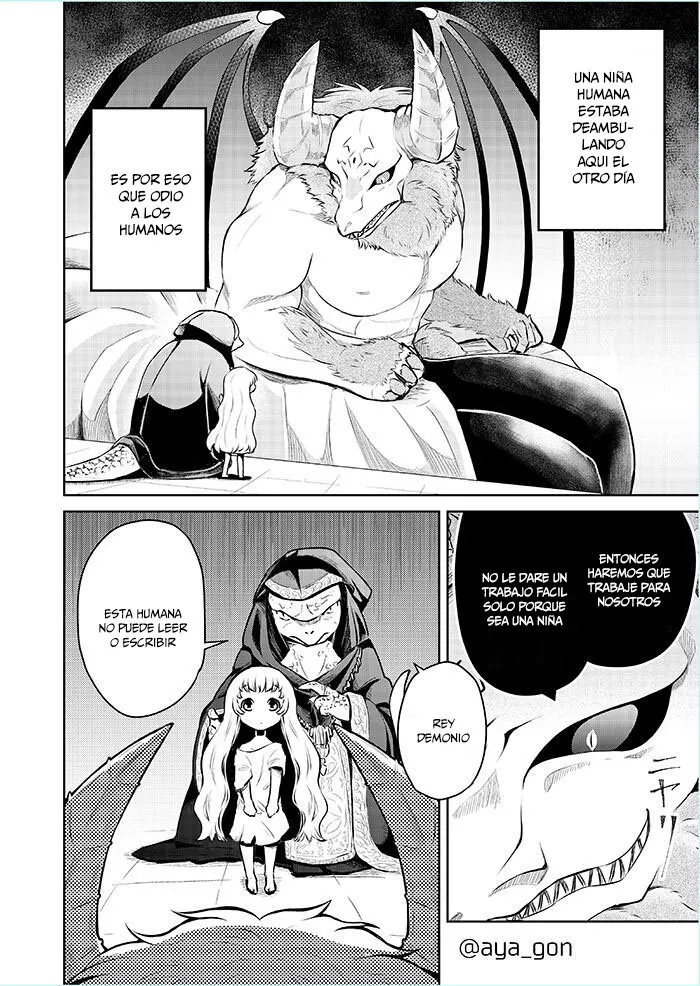 Ningen-girai no maou sama wa youjo ni mo yousha shinai Capítulo 2 en Línea - página 1