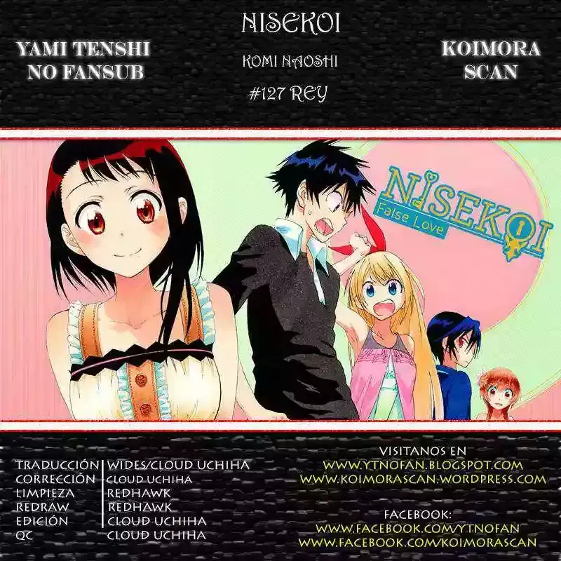 Nisekoi Capítulo 127 en Línea - página 1