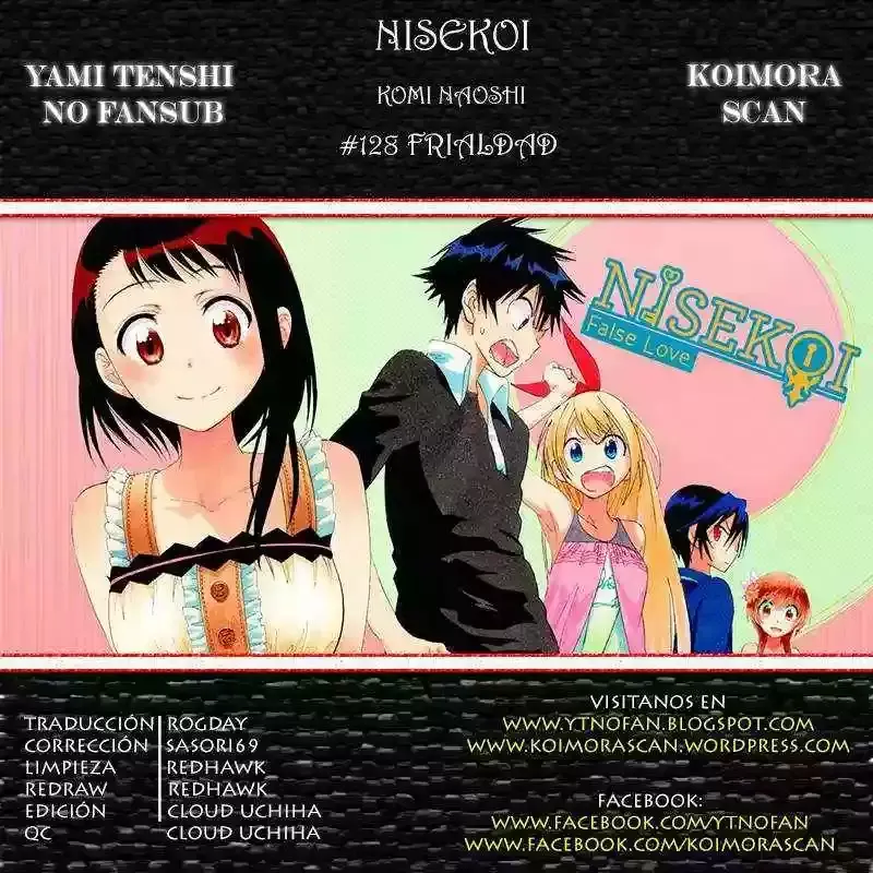 Nisekoi Capítulo 129 en Línea - página 1
