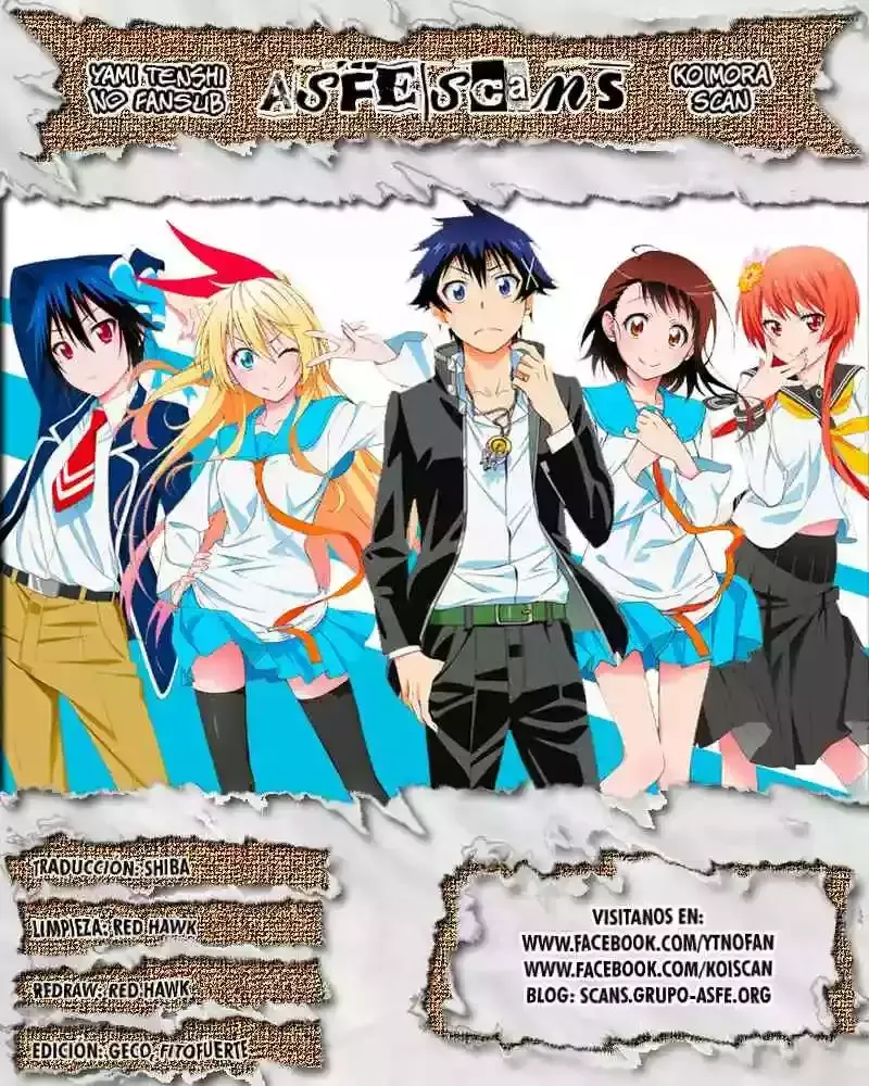 Nisekoi Capítulo 153 en Línea - página 1